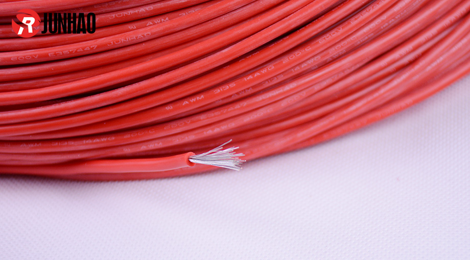 40/0.25 silicone rubber high temp wire 