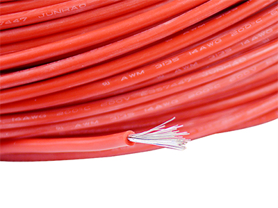 Flexible Power Cable 14AWG Silicone Rubber Coated Electric Wire UL3135