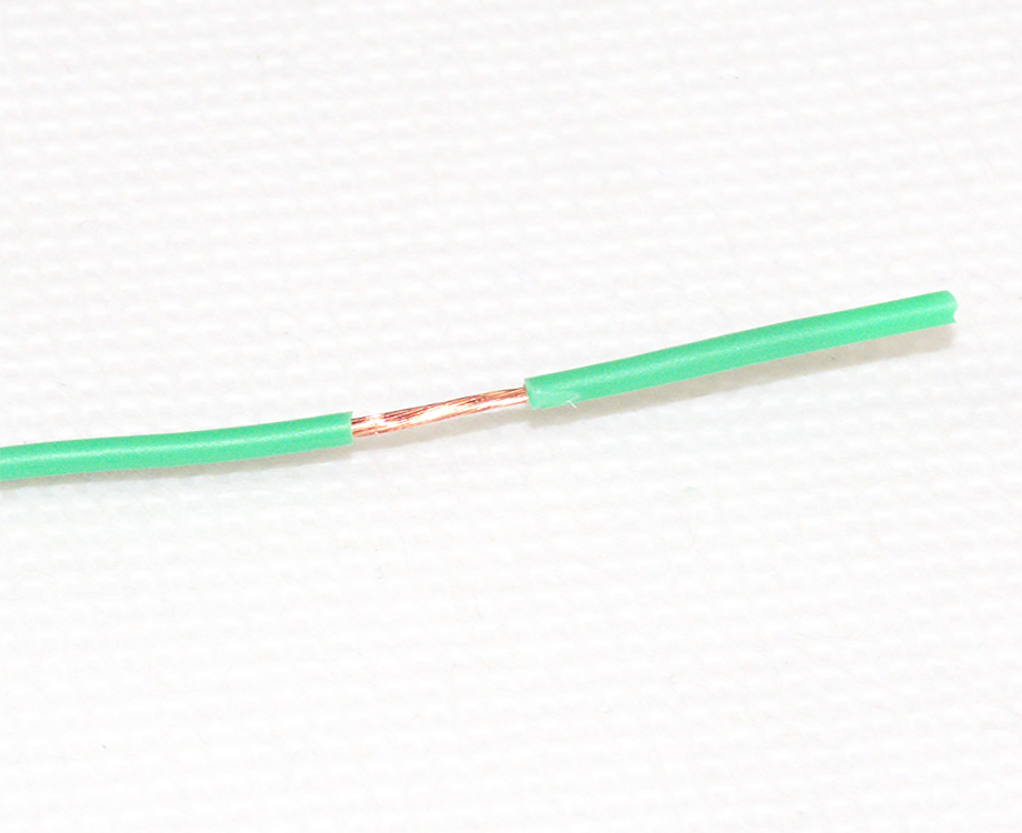 Single Core Silicone Rubber / PVC / FEP Insulated 22 awg Cable  3