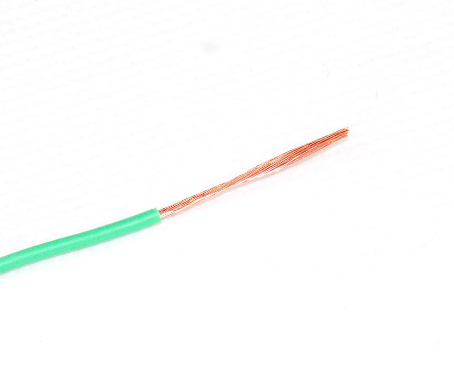 Single Core Silicone Rubber / PVC / FEP Insulated 22 awg Cable  1