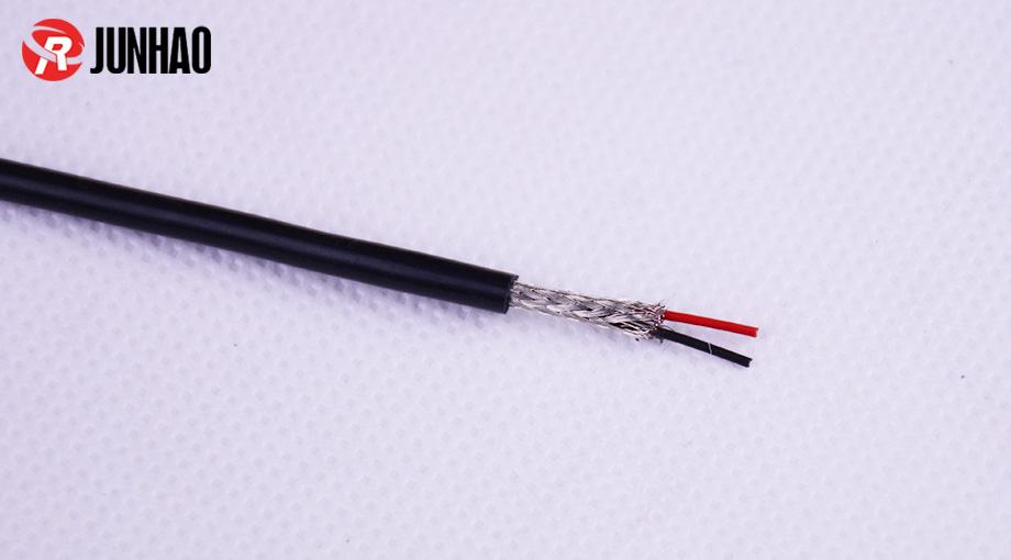 2 Core Teflon Shielded Cable With Silicone Jacket 