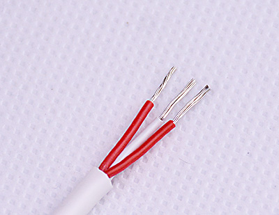 White 3 Core Tinned Copper Cable Wire 