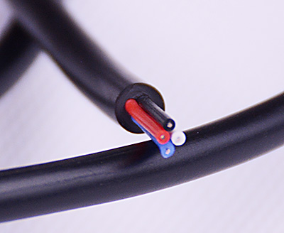 4 Core Silicone Cable Wire With PVC Jacket 