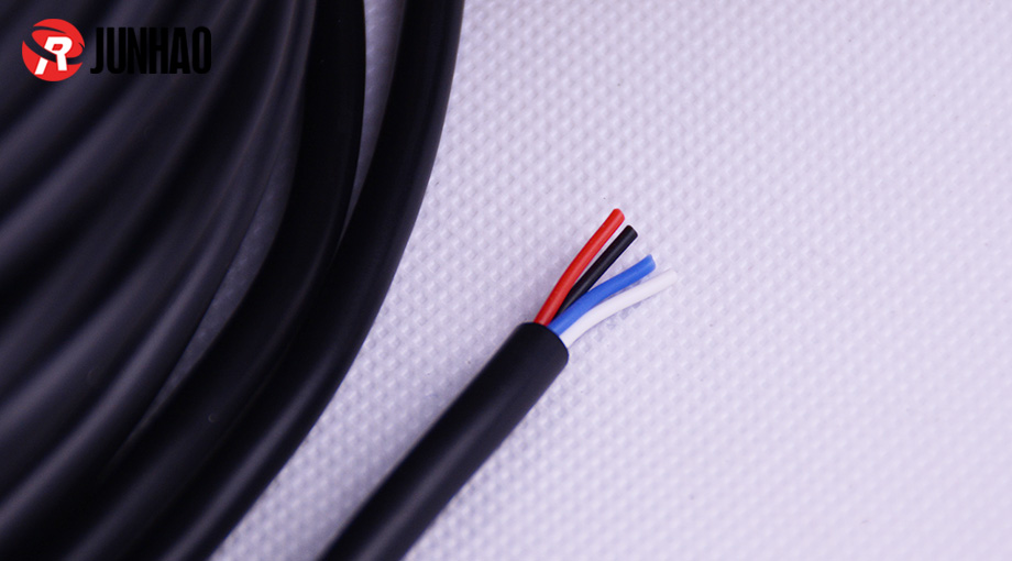 4 Core silicone Cable Wire With PVC Jacket 