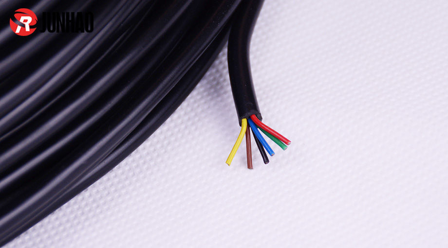 6 core teflon cable with silicone rubber jacket 