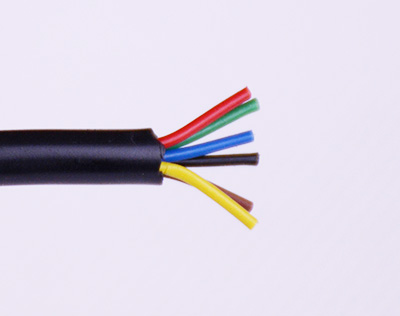 6 Core Teflon Cable With Silicone Rubber Jacket 