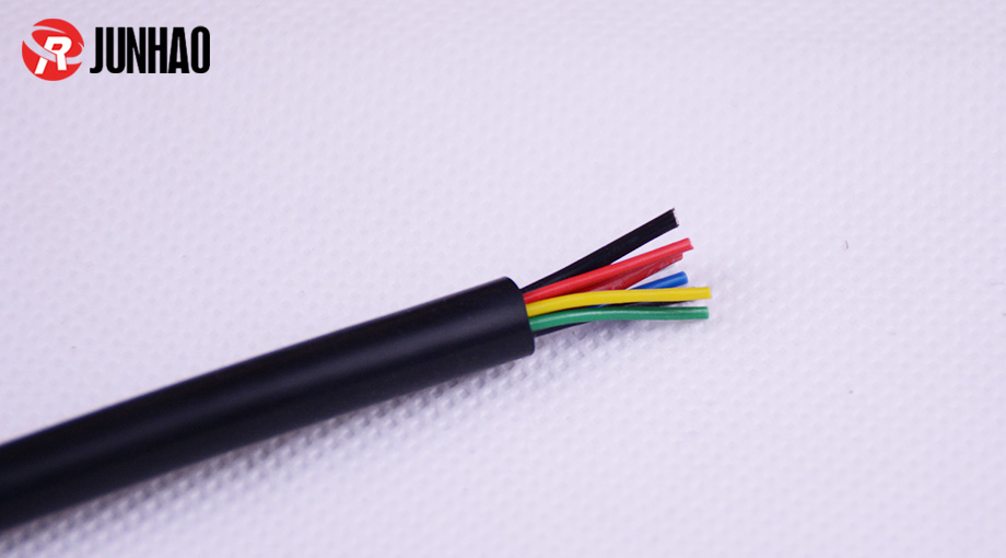 8 core teflon insulation cables with silicone jacket 