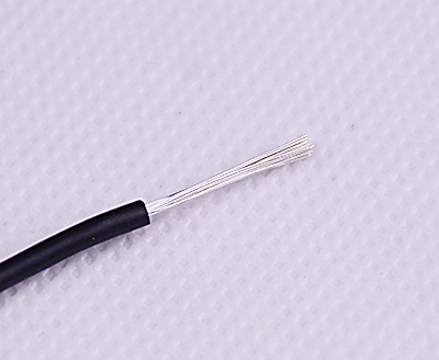 0.5mm2 Single Core Silicone Wire Black 