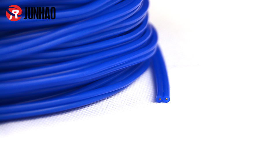 2 core silicone rubber ribbon cable 