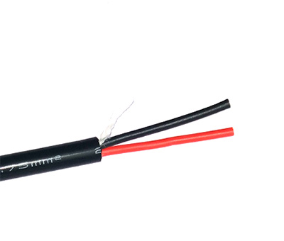 VDE 2*0.75mm2 silicone cable + paper 
