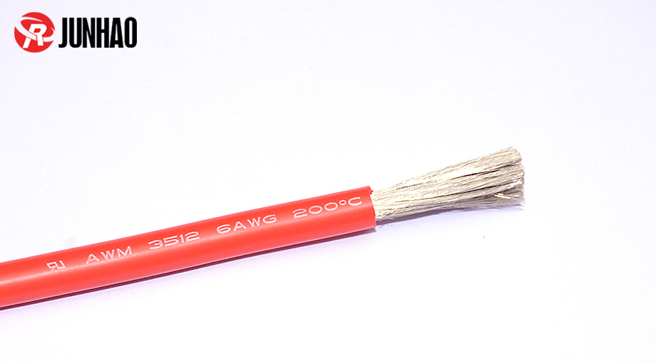 6AWG Heat Resistant Silicone Rubber Insulated Cable 
