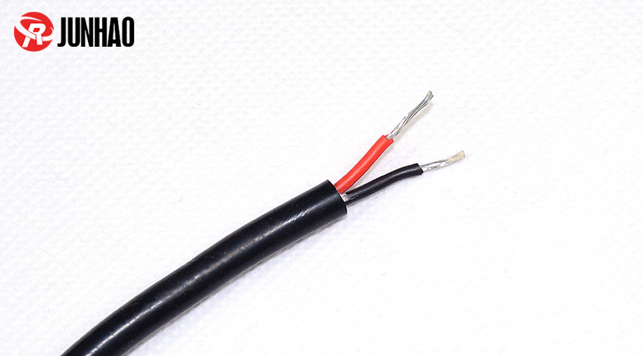 2*0.5mm2 High Temp Resistant Silicone Rubber Cable 