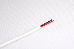 2 Core Silicone Rubber Coated  Flexible Power Cable 24AWG