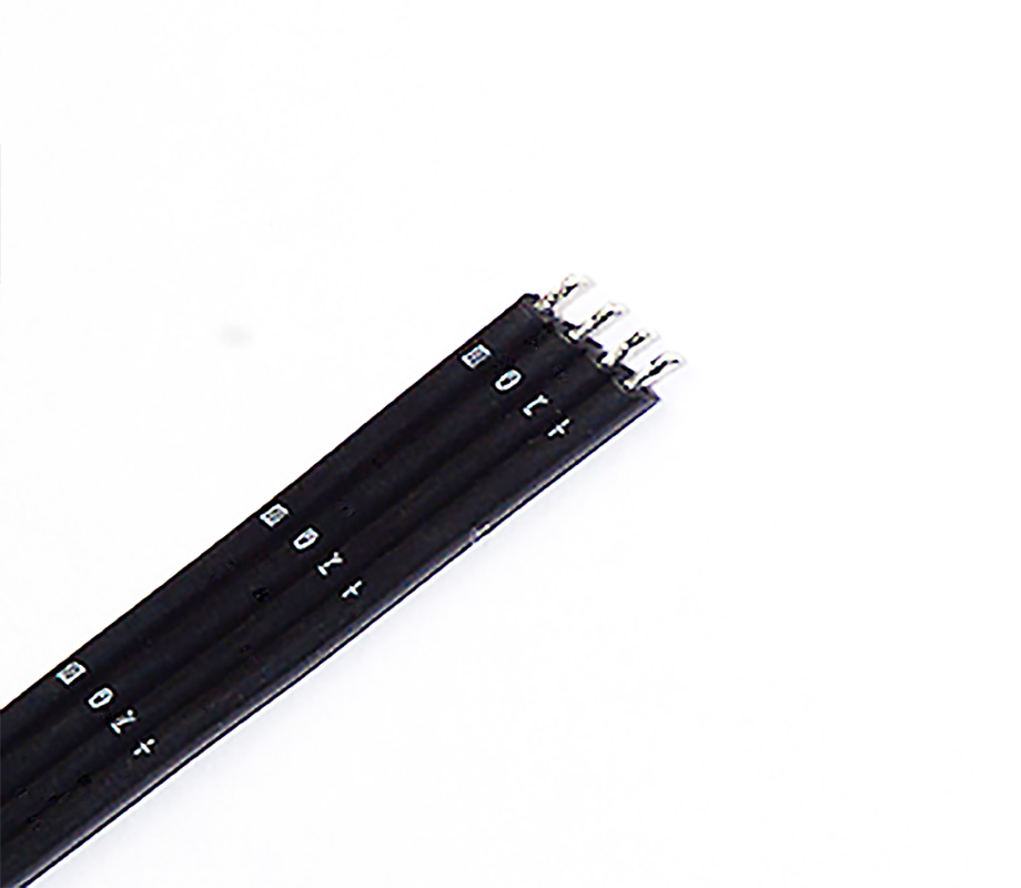 4 pin silicone flat cable 1.5*6.0