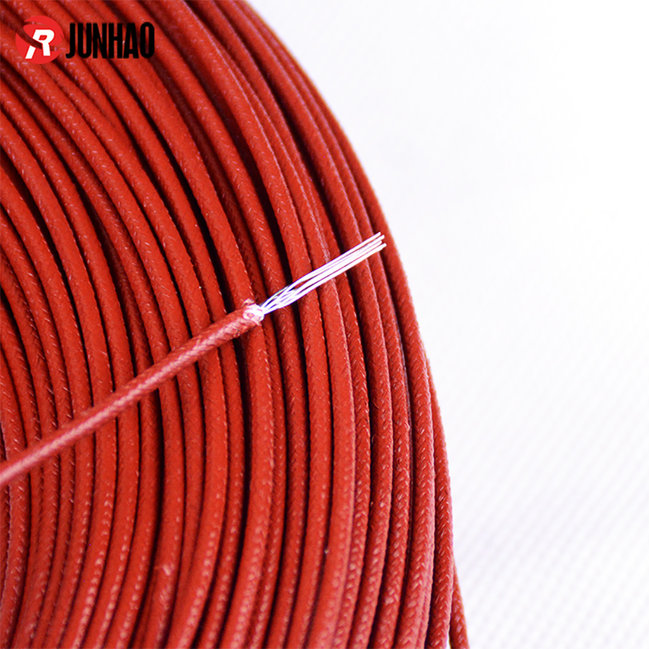 ul 3122 Silicone Rubber Fiberglass Braided Cable 20 Gauge Wire 2