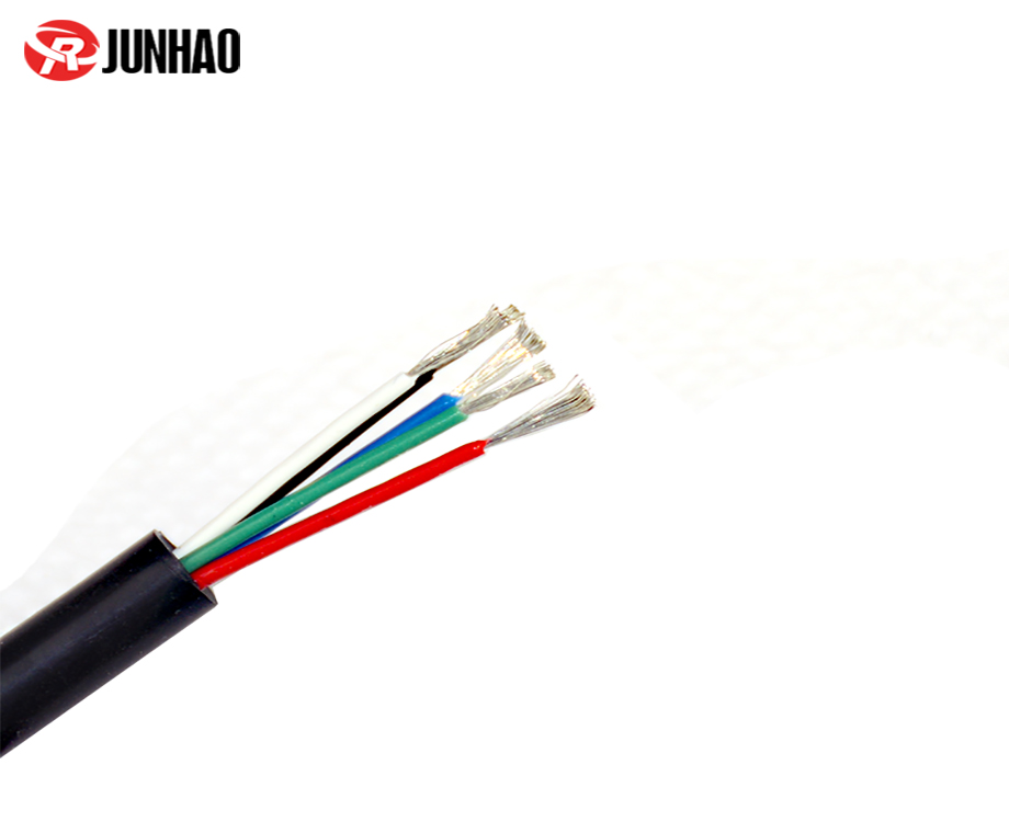 5 Core FEP and Insulated Silicone Rubber 25 awg Wire 2