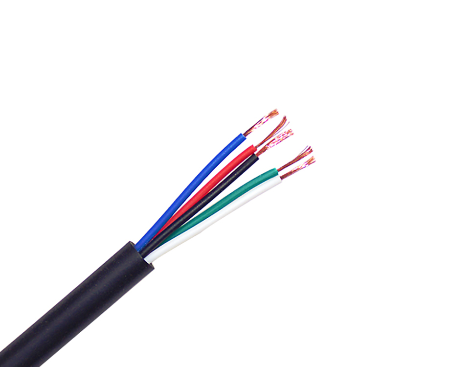 5 core pvc cable od 5.1mm