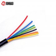 Flexible 24AWG 8 Core  6.8mm cable, PVC Insulated Cable