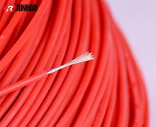 Stranded Tinned Copper Silicone Rubber Wire Cables 22 Gauge UL3135