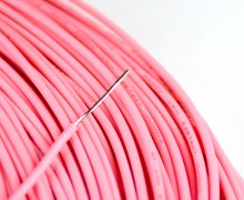 High Voltage 3KV Silicone Rubber Insulation Cable ul3239 24 awg
