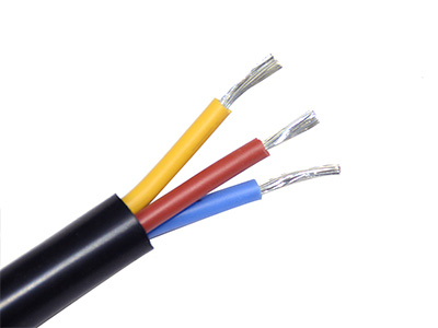 1.5mm2 Flexible Cable 3 Core Silicone Rubber Coated Power Cable