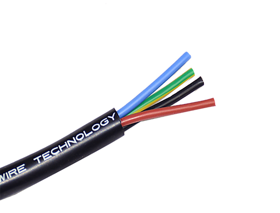 4 core SAA silicone cable od7.8mm
