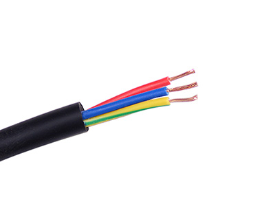 Custom Cables 3 Core PVC Coated tv Cable Electrical Wire 22AWG