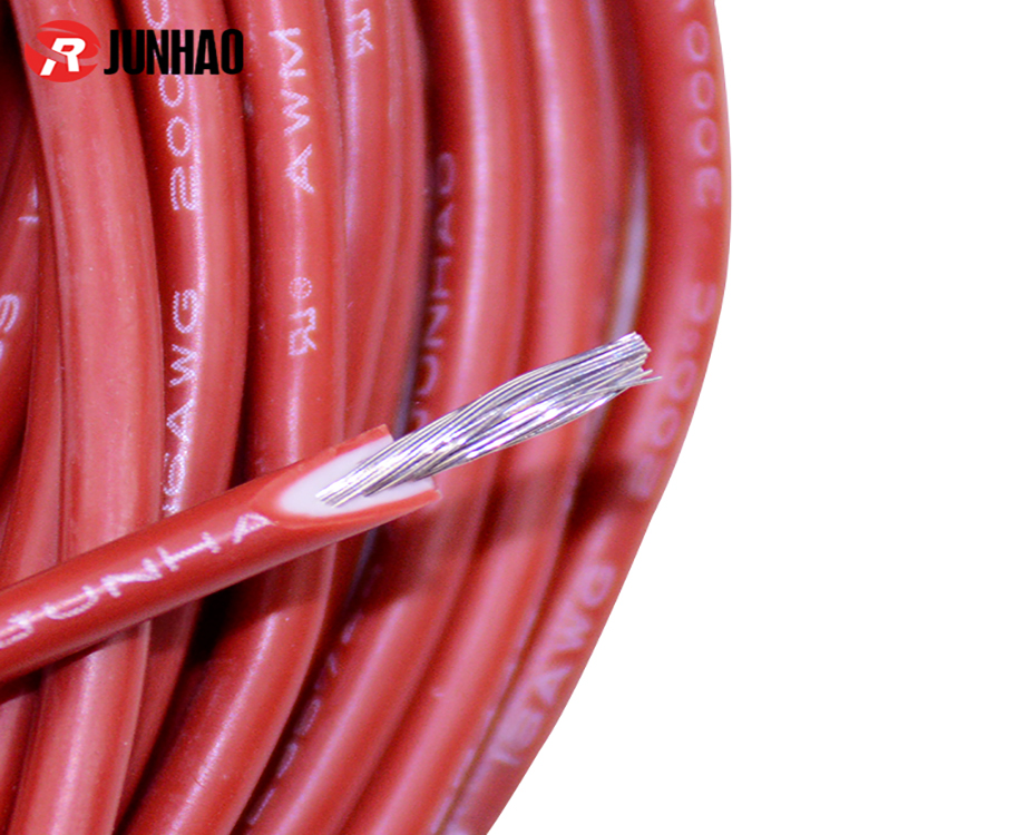 Double Insulated UL3239 Silicone Rubber High Voltage 3KV 16 Gauge Wire Electric 3