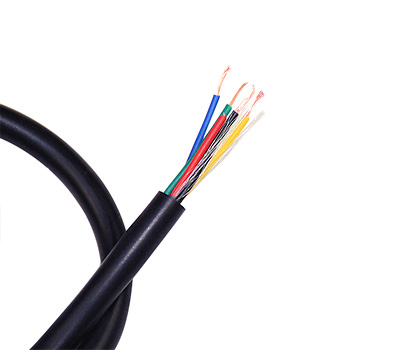 Cable Providers PVC Insulated Electrical Wire 5 Core Power Cable 28AWG