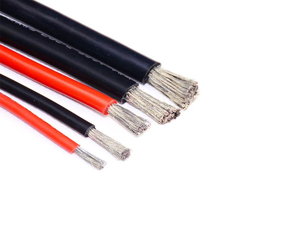 Style 3512 Heat Resistant Silicone Rubber Insulated 2 awg Wire Cable 200C 600V 2