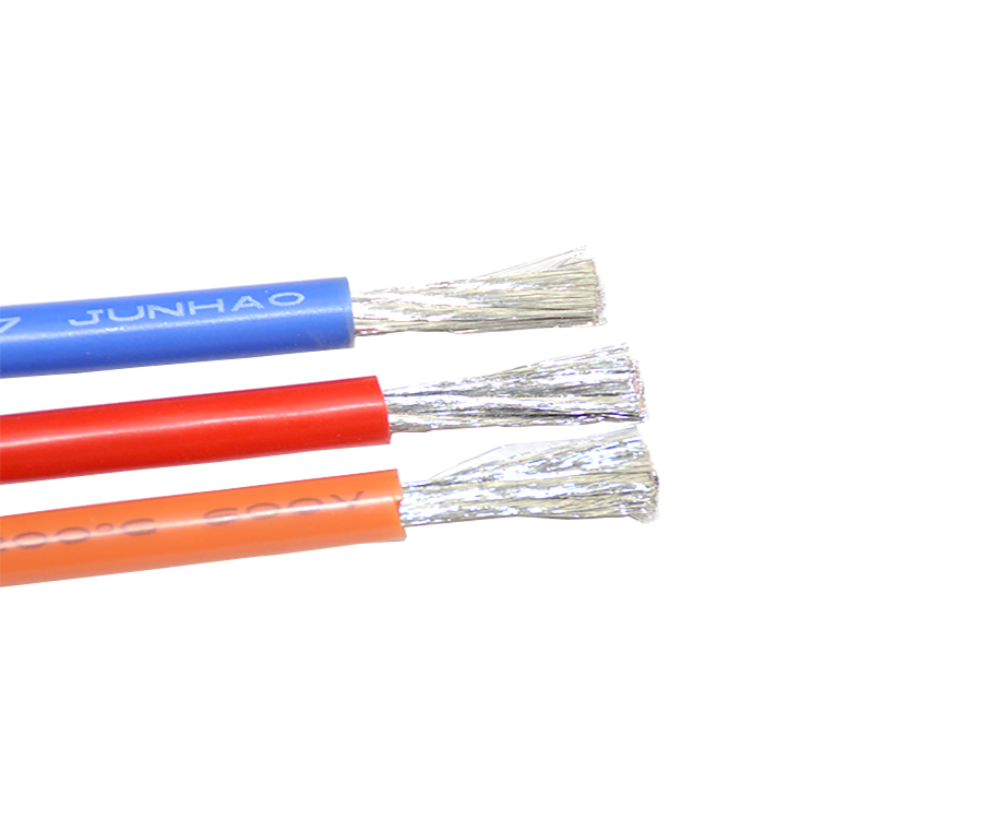 Multi Color Electrical+wires UL 3512 10 AWG Wire with Silicone Rubber Cable 2