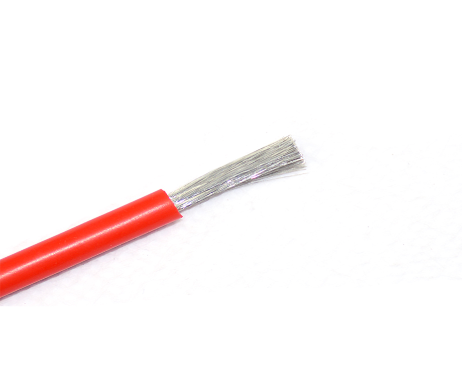Red Color Tinned Copper Core Sranded Electrical Wires UL 3512 Silicone Rubber Cable awg 12 2