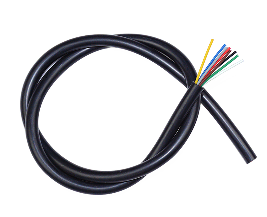 8 core fep+silicone cable 6.6mm