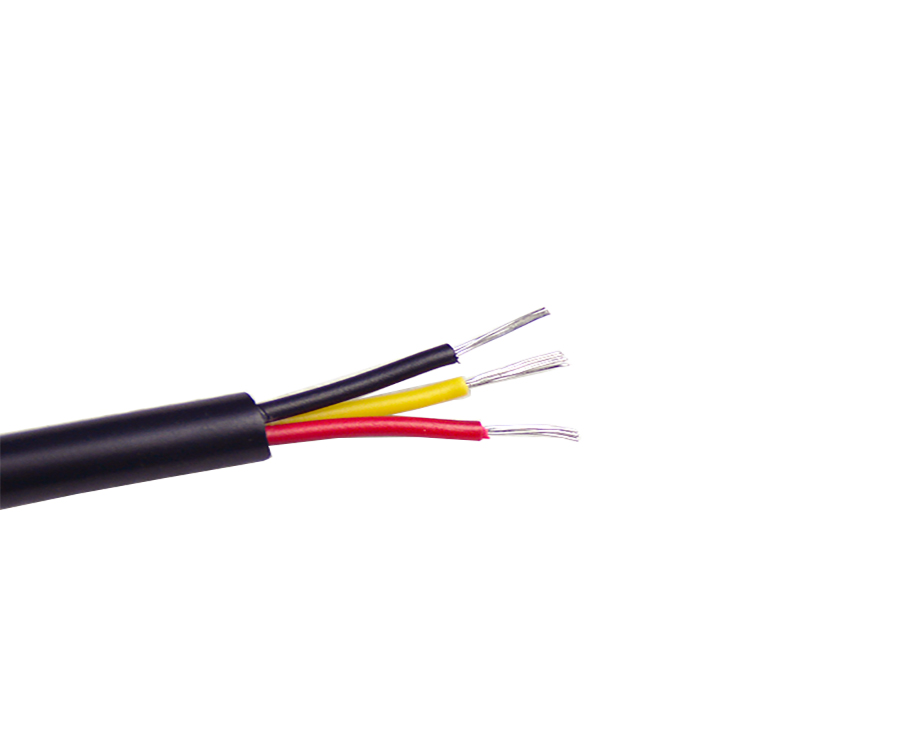 Stranded 24 awg 3 Core PVC Coated PVC Insulation Cable 3