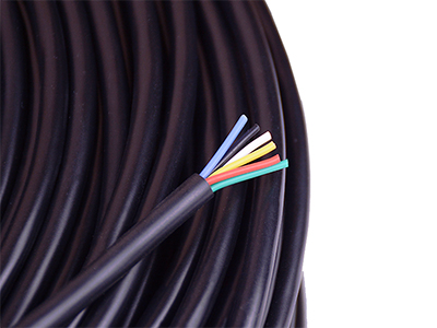 China Suppliers 6 Core Silicone Rubber Coated Electrical Wire PVC Insulated Multicore Cabl