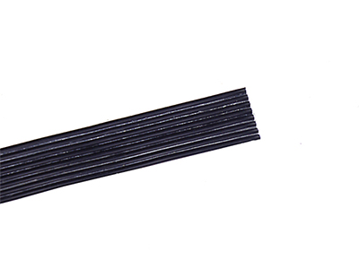 High Temperature 8Pin Flat Ribbon Cable Flexible Silicone Rubber Coated Flat Electric Cabl