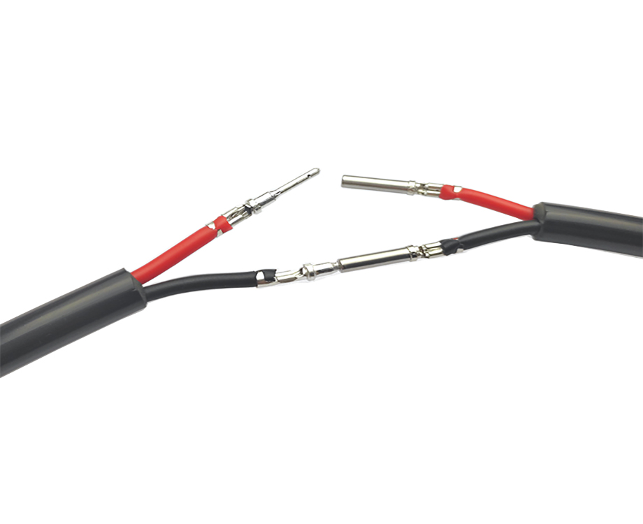 2*1.5mm2 Silicone Rubber and PVC Insulated Wire Harness with DT Male and Female Terminal Connector 2