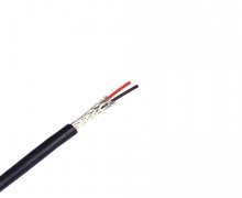 2 Core FEP Braided Shielded with Silicone Insulated Wire 28 AWG