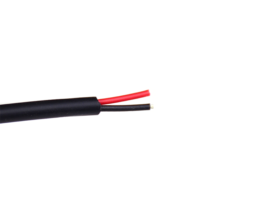 Silicone Rubber Insulated and FEP Heating Cable 2 Core 5mm 1