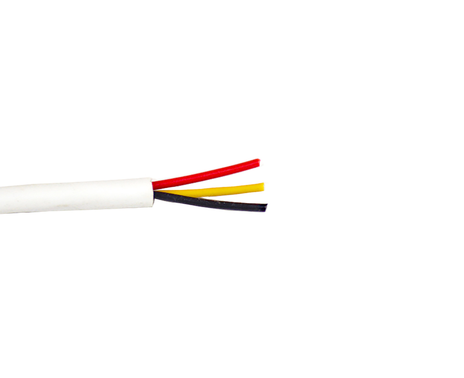 3 Core 4.5mm FEP Wire awg 22 With PVC Jacket Wire Cable  1