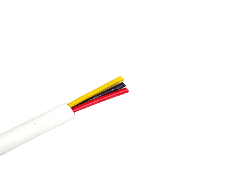 3 Core 4.5mm FEP Wire awg 22 With PVC Jacket Wire Cable  2