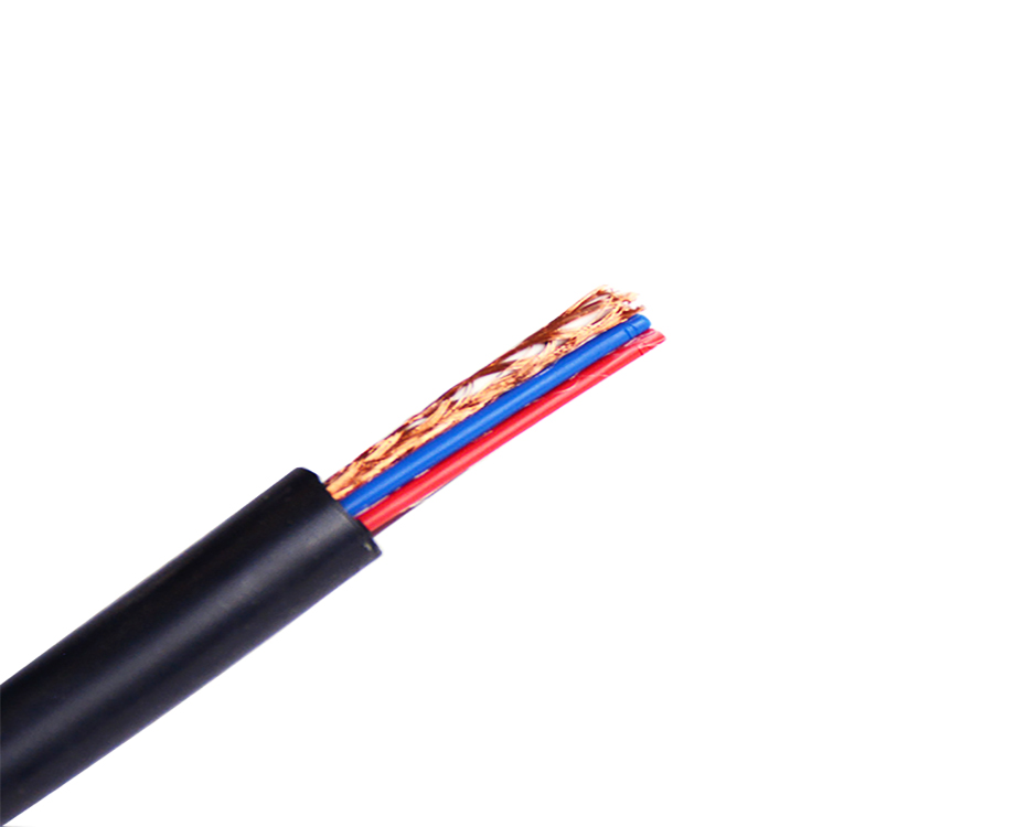 7 Core Bare Copper Wire FEP Shield Cable and Jacket Silicone Rubber Wire 1