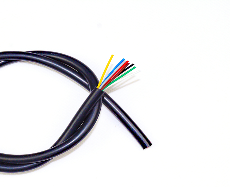 8 Core FEP and sheathed Silicone Rubber Cables Wire 1
