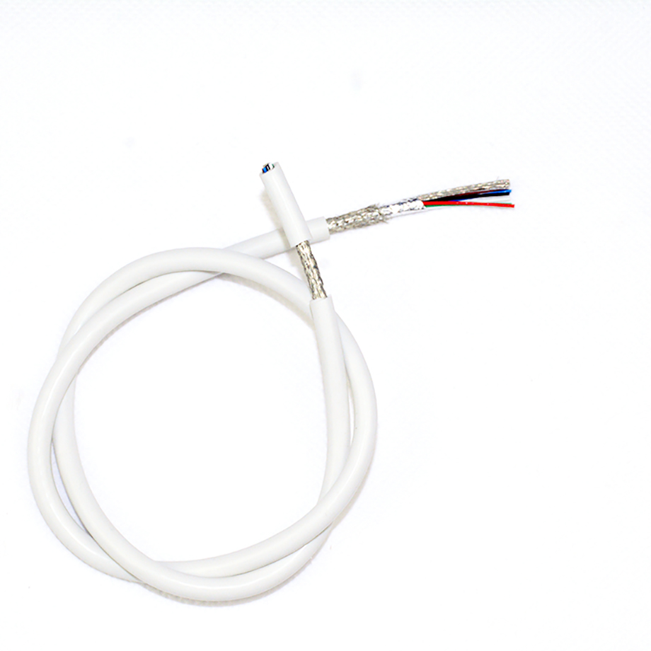 8 Core Shield Wire, FEP with Aluminum  Foil and Silicone Rubber Insulated 26 awg Hook-up Wire 3