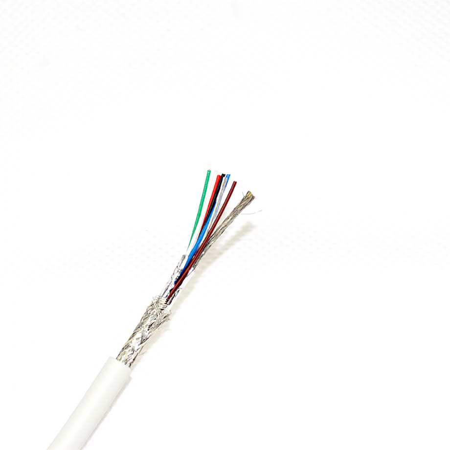 8 Core Shield Wire, FEP with Aluminum  Foil and Silicone Rubber Insulated 26 awg Hook-up Wire 2