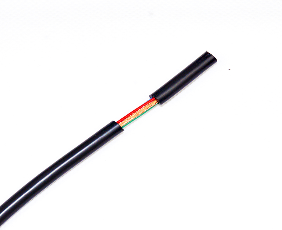 5 Core FEP Braided Copper Wire and Silicone Rubber Insulation Cable 1