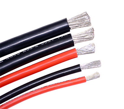 UL3512 Flexible Power Wire Silicone Rubber Insulated High Temperature Wire 4AWG