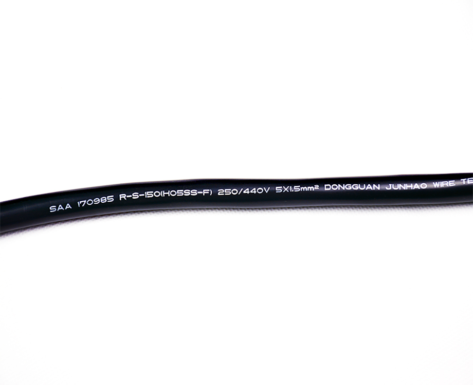 15 awg SAA Certificate 1.5mm2 5 Core Silicone Rubber Cable 3