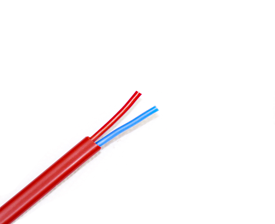 2 Core Silicone Rubber Insulated Flat Wire 0.5mm2 1