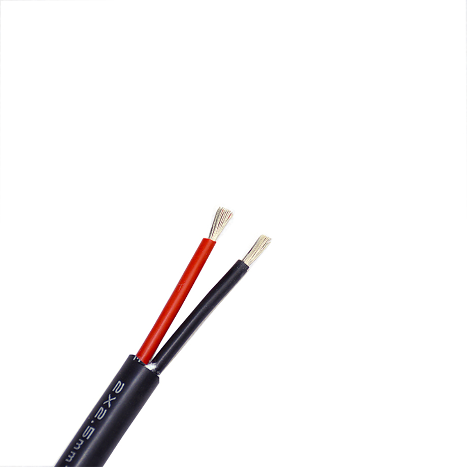 Silicone Rubber Electric 2 Core Wire 2.5mm2 13 AWG 1